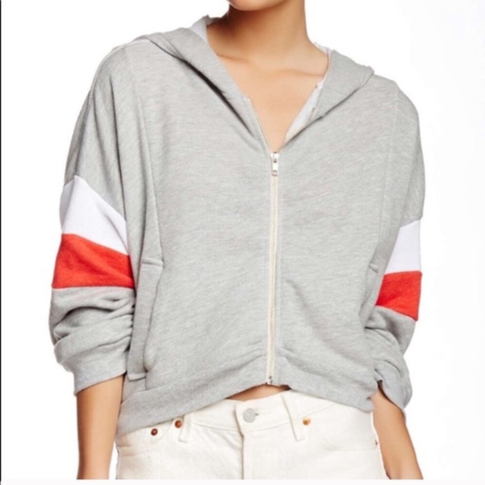 wildfox zip up hoodie